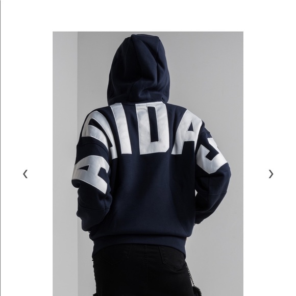 navy adidas hoodie